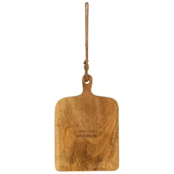 Fabrique de Styles Planche à découper en manguier 23x34cm - Famille* Planches À Découper