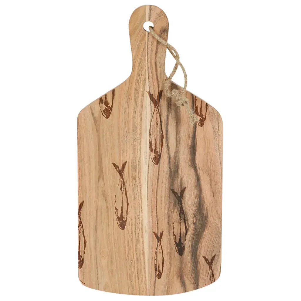 Fabrique de Styles Planche à découper rivière de poissons -dalbert* Planches À Découper