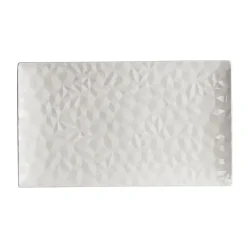 Fabrique de Styles Plat rectangulaire en porcelaine 31x18cm - Oasis* Plats Et Saladiers