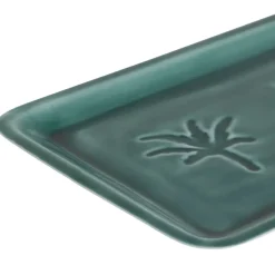 Fabrique de Styles Plateau en fer émeraude 30x15cm - Allegra* Plateaux