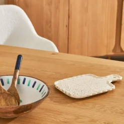 Fabrique de Styles Plateau tapas en grès 28x18cm - Aurore* Plateaux