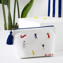 Fabrique de Styles Pochette en coton écru - Bellagio* Pochettes Et Housses