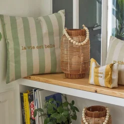 Fabrique de Styles Pochette Maman en coton écru et - Famille* Pochettes Et Housses