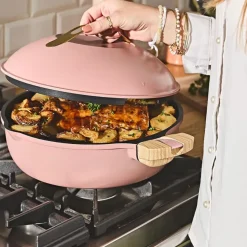 Fabrique de Styles Poêle pivoine d28cm - La Fabuleuse* Plats Et Appareils De Cuisson