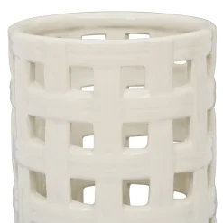 Fabrique de Styles Porte ustensiles en grès écru - Organic* Petits Rangements