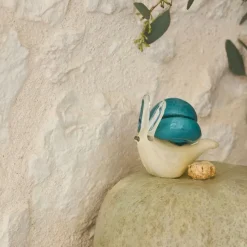 Fabrique de Styles Presse-papier escargot en verre et sable* Petits Objets Déco