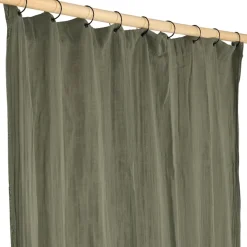 Fabrique de Styles Rideau en voile de coton avec oeillets 120x280cm - Dili* Rideaux Et Voilages