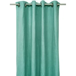 Fabrique de Styles Rideaux en lin et coton céladon avec œillets 130x280cm - Figari* Rideaux Et Voilages
