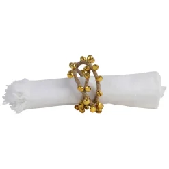 Fabrique de Styles Rond de serviette en fer et jute - Clochette* Serviettes De Table