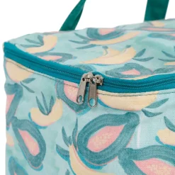 Fabrique de Styles Sac isotherme en tissu vert et jaune - Patchuca* Sacs