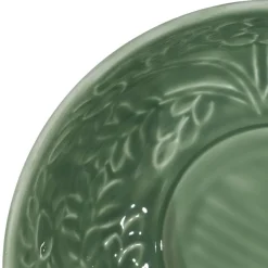 Fabrique de Styles Saladier en fer (x2) ivoire et sauge d25cm - Floraly* Plats Et Saladiers