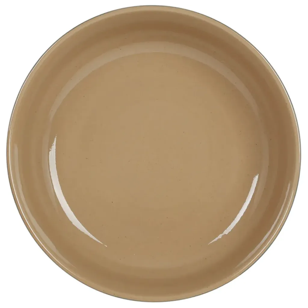 Fabrique de Styles Saladier en grès feuilles émeraude d25cm - sweet leaves* Plats Et Saladiers