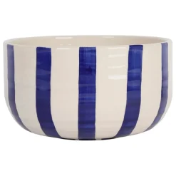 Fabrique de Styles Saladier en terre cuite rayé d21cm - Lisia* Plats Et Saladiers