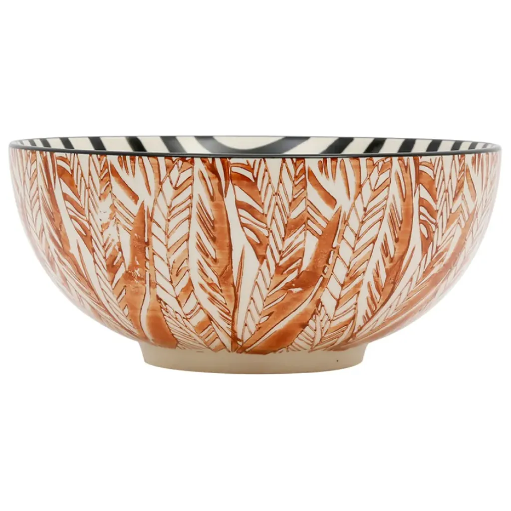 Fabrique de Styles Saladier d23cm en grès - madeira* Plats Et Saladiers