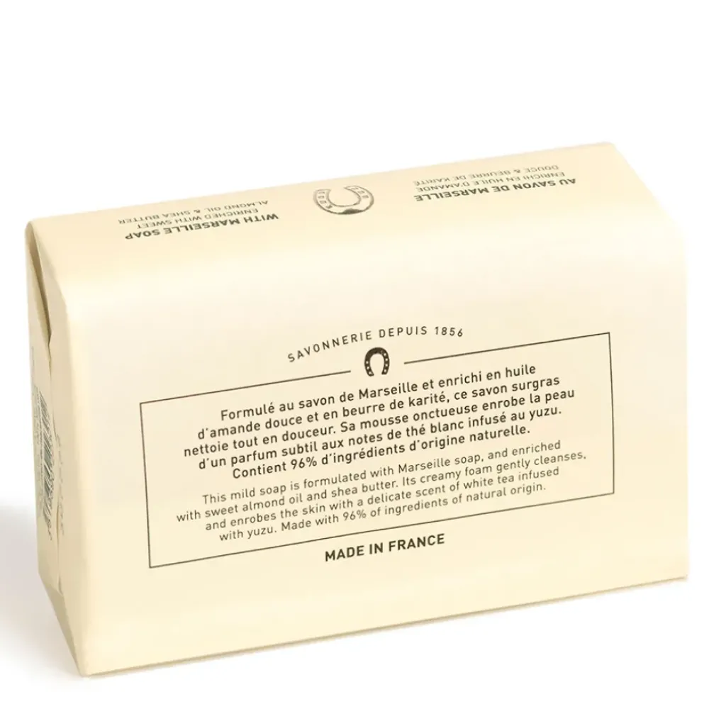 Fabrique de Styles Savon doux parfumé - thé blanc et yuzu 125g* Savon Solide