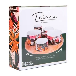 Fabrique de Styles Service aperitif 6 pièces en porcelaine - Taiana* Bols Et Coupelles
