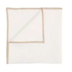 Fabrique de Styles Serviette de table en lin et coton 40x40cm - Corte* Serviettes De Table