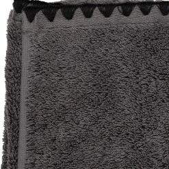 Fabrique de Styles Serviette de toilette invité en coton granit 30x50cm - Issey* Serviettes De Bain
