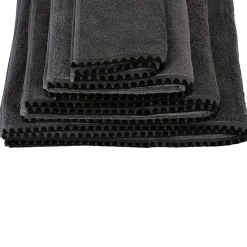 Fabrique de Styles Serviette de toilette invité en coton granit 30x50cm - Issey* Serviettes De Bain