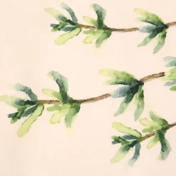 Fabrique de Styles Set de 5 torchons aroma vert et lin en coton* Serviettes De Table