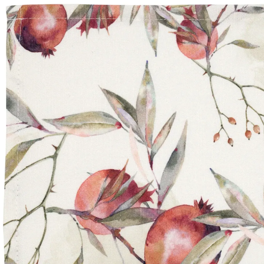 Fabrique de Styles Set de table rectangle en coton motif grenade 50x38cm - Grenadier* Sets De Table