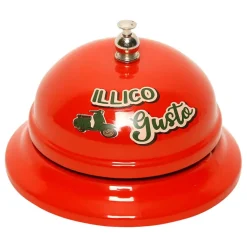 Fabrique de Styles Sonnette de table "pizza" en fer* Petits Objets Déco