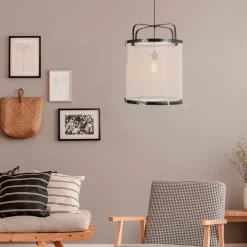 Fabrique de Styles Suspension en bambou d35cm - hikari* Suspensions