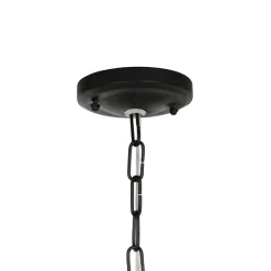 Fabrique de Styles Suspension en fer d30.5cm noir et doré - rosalie* Suspensions