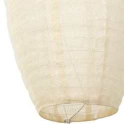 Fabrique de Styles Suspension en jute et fer écru d25cm - Ramille* Suspensions