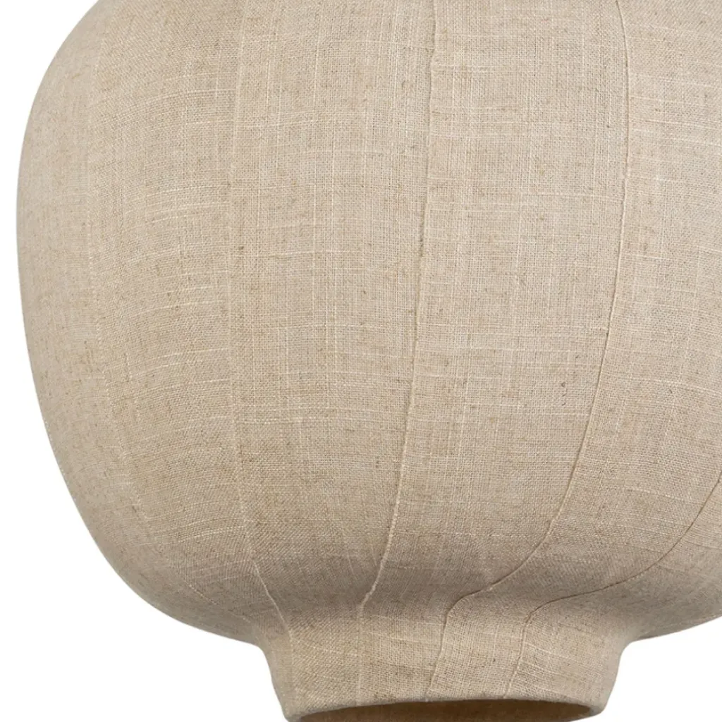 Fabrique de Styles Suspension en lin et doré d35cm - Calypso* Suspensions