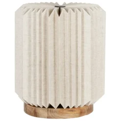 Fabrique de Styles Suspension en papier et lin d56xh20cm - Fontelo* Lampes À Poser