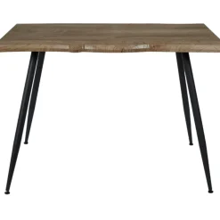 Fabrique de Styles Table à manger en bois MDF et pieds en fer 110x75cm - Forest* Table De Salle À Manger