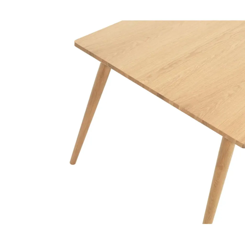 Fabrique de Styles Table à manger en placage chêne 190x90cm - barrali* Table De Salle À Manger