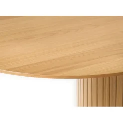 Fabrique de Styles Table à manger ovale en placage chêne 180x95cm - Nola* Table De Salle À Manger