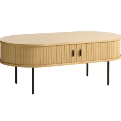 Fabrique de Styles Table basse en placage chêne 120x60 cm - nola* Table Basses