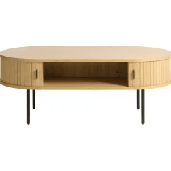 Fabrique de Styles Table basse en placage chêne 120x60 cm - nola* Table Basses