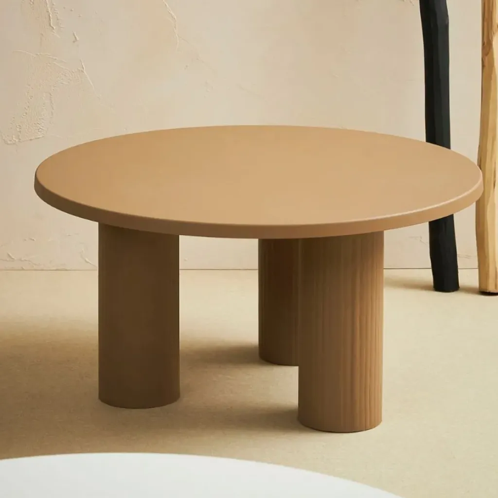 Fabrique de Styles Table basse ronde 3 pieds en fer d70xh35cm - Organic* Table Basses