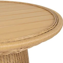 Fabrique de Styles Table basse ronde effet cannage d70cm - Malaya*Enfant Tables Basses, Guéridons|Jardin