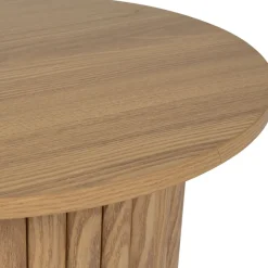 Fabrique de Styles Table d'appoint ronde en bois - Saori* Bouts De Canapé Et Tables D'appoint