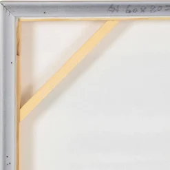 Fabrique de Styles Tableau en toile et pin 60x79cm - Ligne* Tableaux Et Toiles