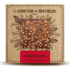 Fabrique de Styles Tablette chocolat au lait speculoos 80g* Chocolats Et Confiseries