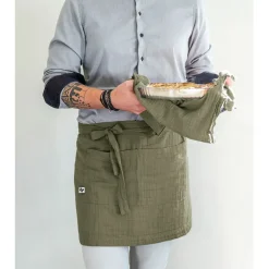 Fabrique de Styles Tablier en gaze de coton 45x80cm - Gaia* Torchons, Tabliers Et Maniques