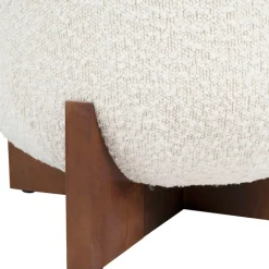 Fabrique de Styles Tabouret coffre en tissu et pin - Alpinia* Poufs Et Tabourets