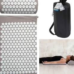 Fabrique de Styles Tapis et oreiller d'acupression avec sac de transport* Relaxation Et Massage