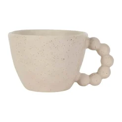 Fabrique de Styles Tasse de thé en grès écru moucheté 25cl - Organic* Tasses Et Mugs