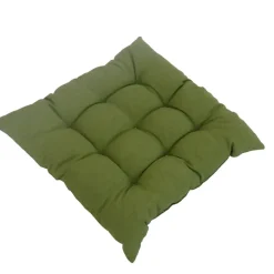 Fabrique de Styles Tatami d'extérieur en coton vert 66x66cm - Colors*Enfant Bains De Soleil, Chiliennes|Jardin