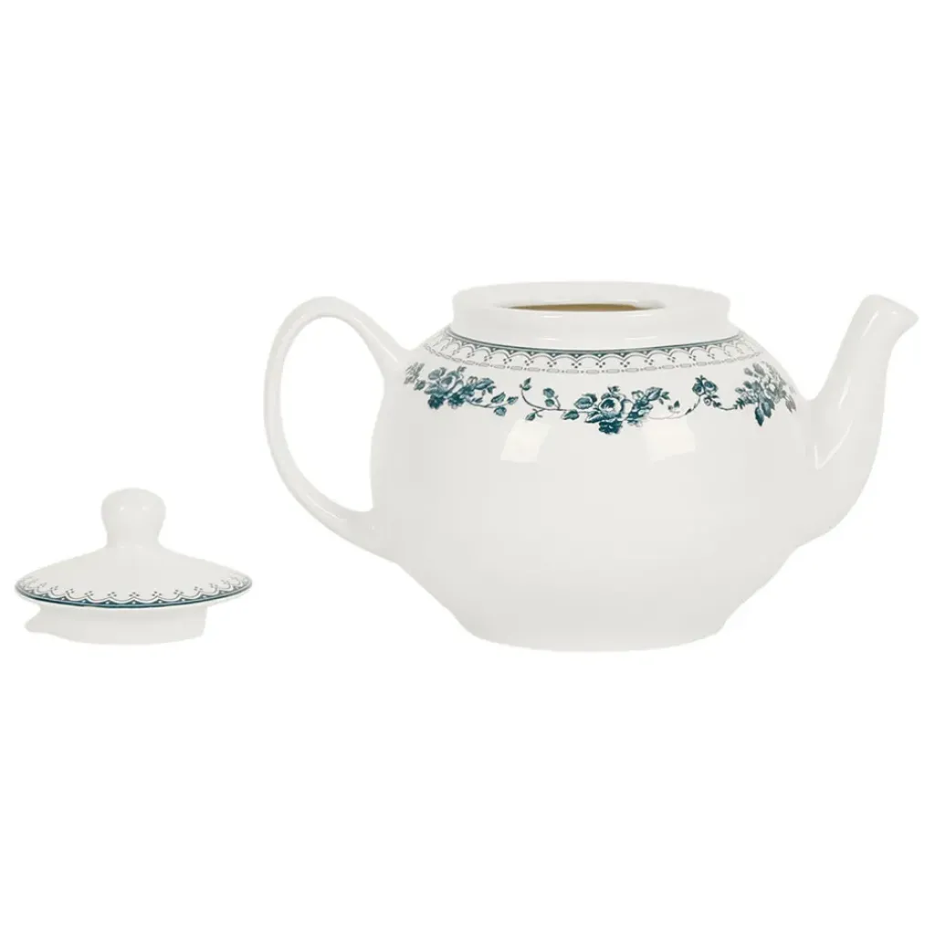 Fabrique de Styles Theiere anglaise en faïence et bleu ancien - Faustine* Théières Et Cafetières