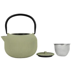 Fabrique de Styles Théière en fonte avec filtre 1L - Tresse* Théières Et Cafetières