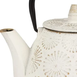 Fabrique de Styles Théière en fonte et dorée - lotus* Théières Et Cafetières