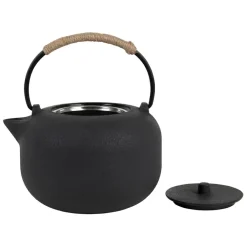 Fabrique de Styles Théière en fonte avec filtre inox 1L - Tresse* Théières Et Cafetières